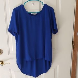 Blue dress shirt size medium